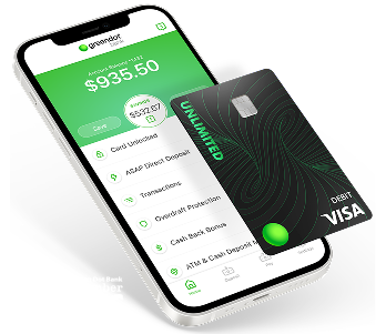 Mobile app with visa card